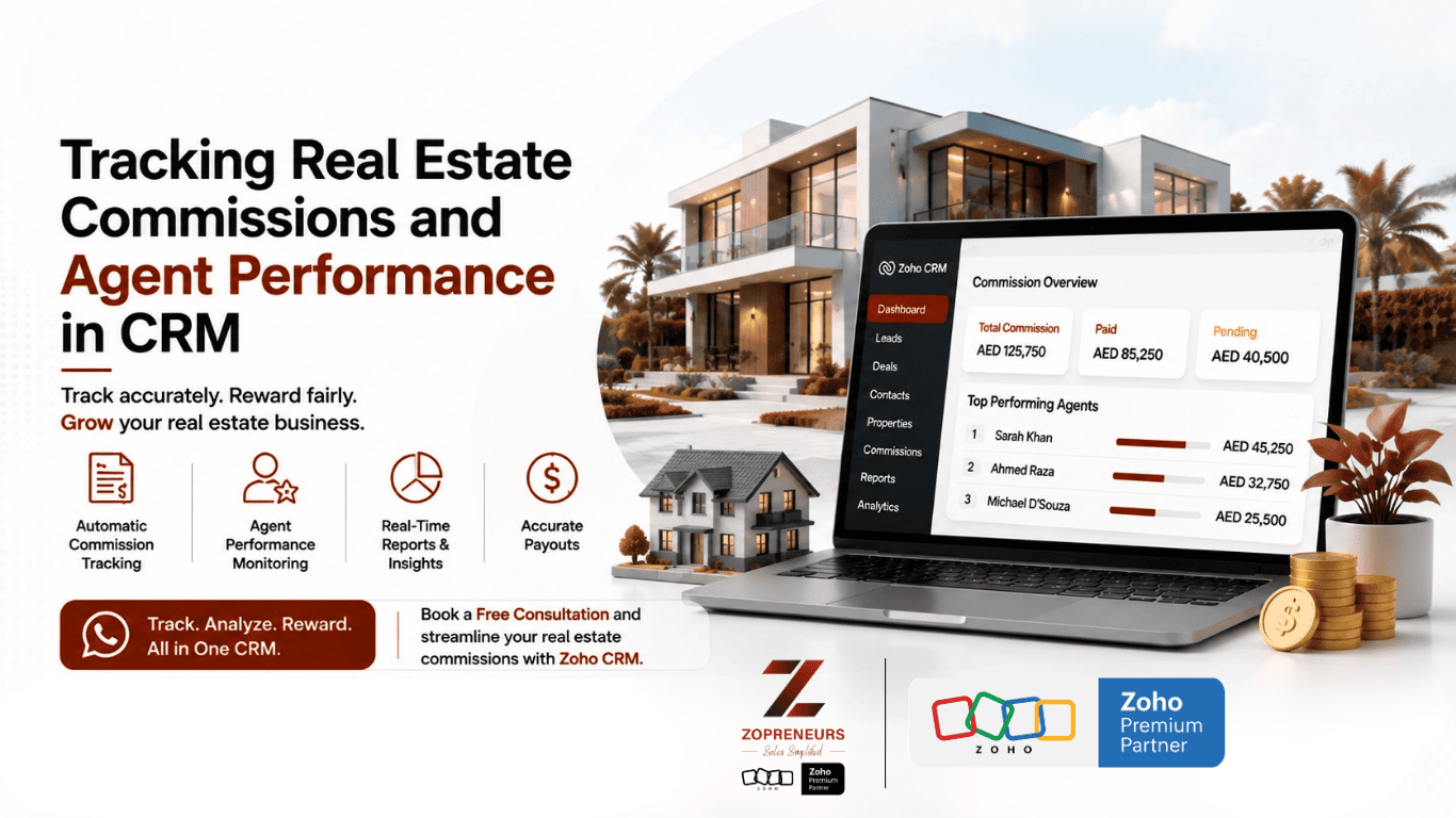 Tracking Real Estate Commissions and Agent Performance in CRM